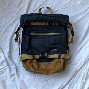 north face roll top rucksack